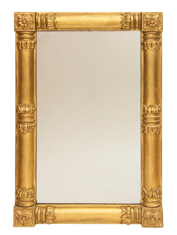 An Irish 1840's gilded mirror