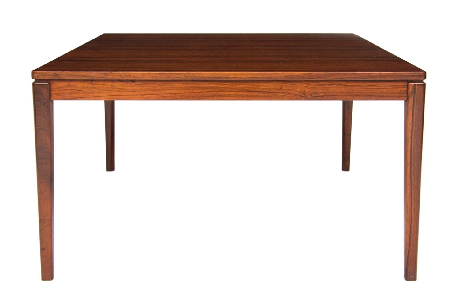 A Danish 1960,s rosewood coffee table