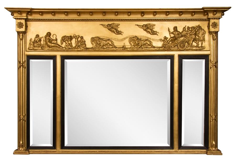 Chariot Triptych Mirror c.1840