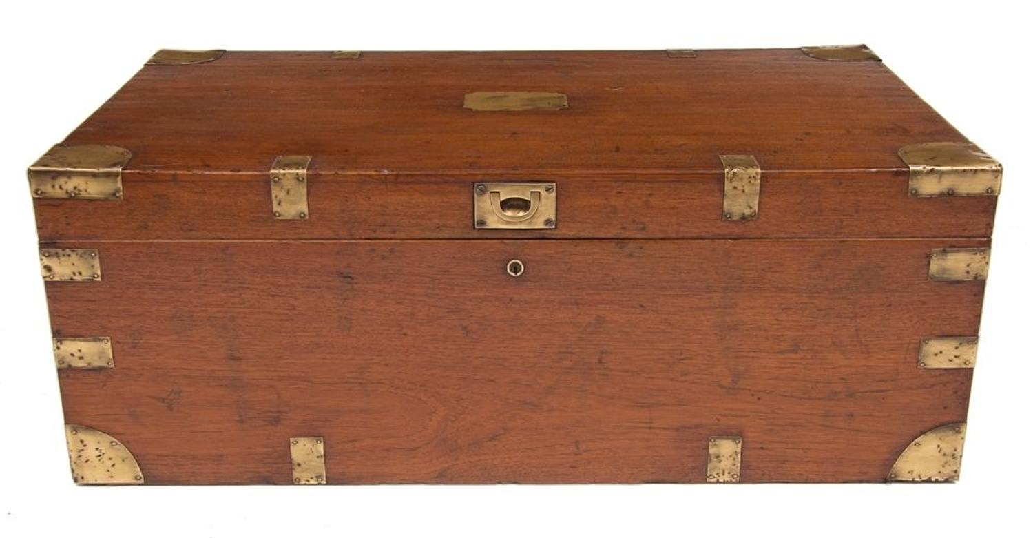 19th C military campaign chest