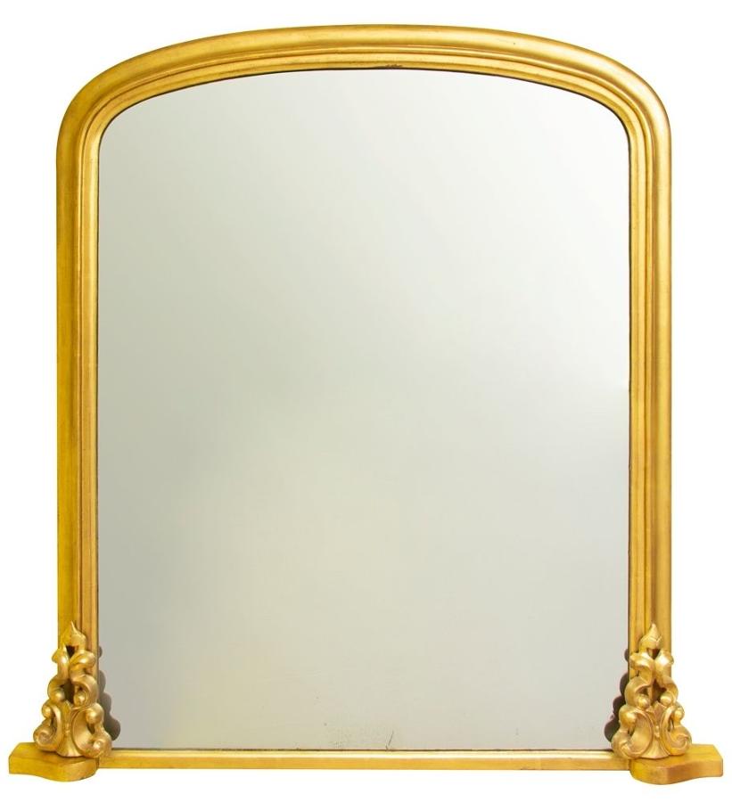 A Victorian Overmantle Mirror
