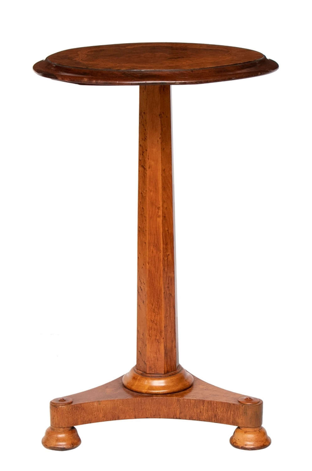 Marquetry Inlaid Side Table C 1860