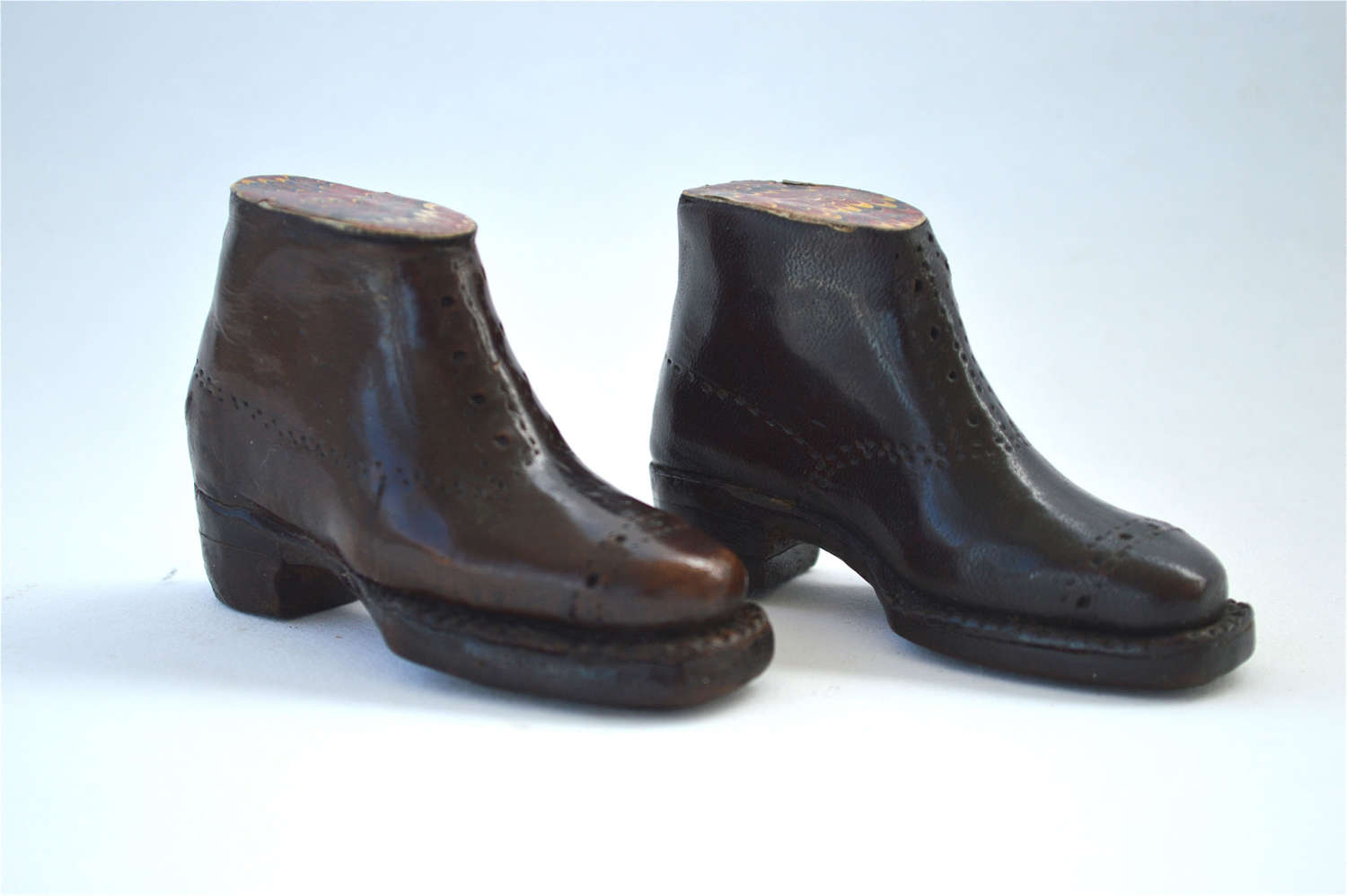 Pair of hand made antique boots.