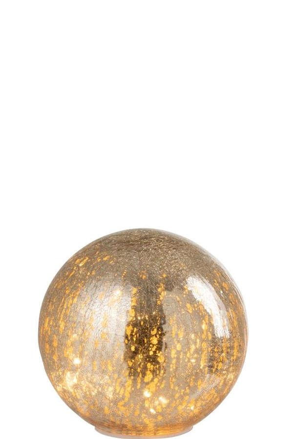 Large Gold LED Ball