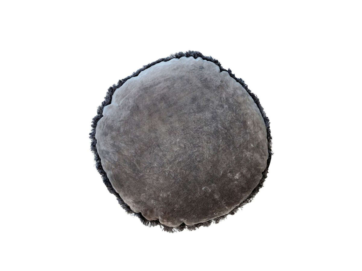 Round Velvet Cushion - Coal.jpeg.jpg