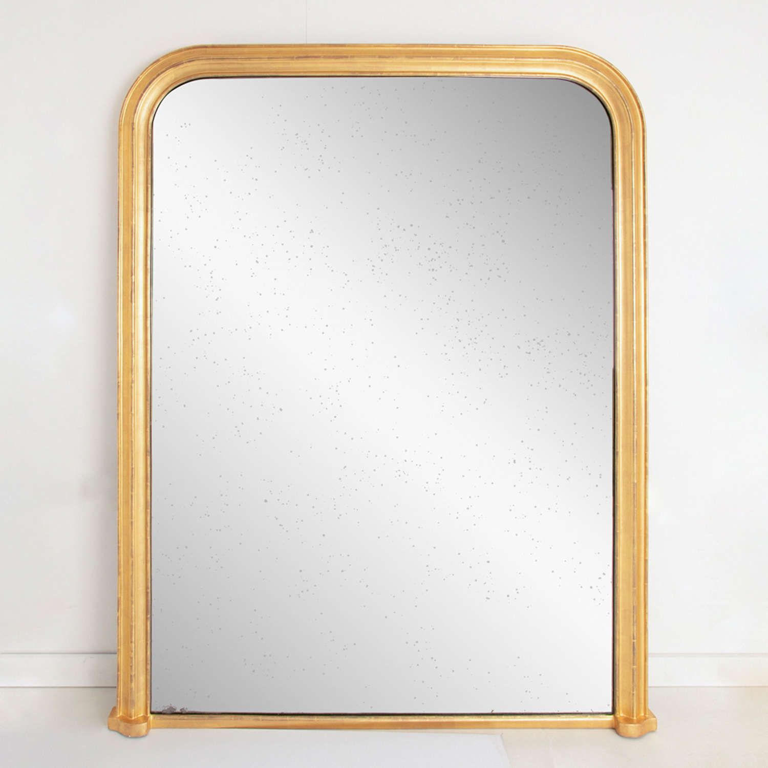 Large Gilded Overmantle Mirror c.1840