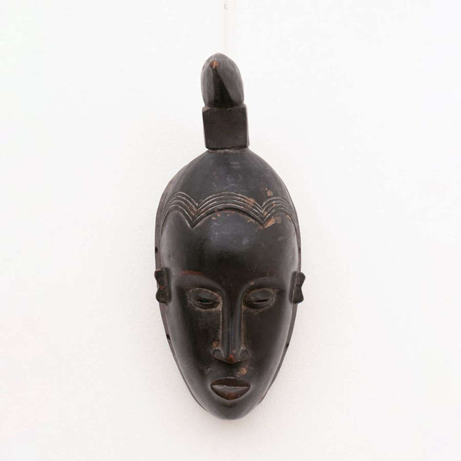 Late 19th Century Antique Tribal Mask from Ivory Coast c.1890