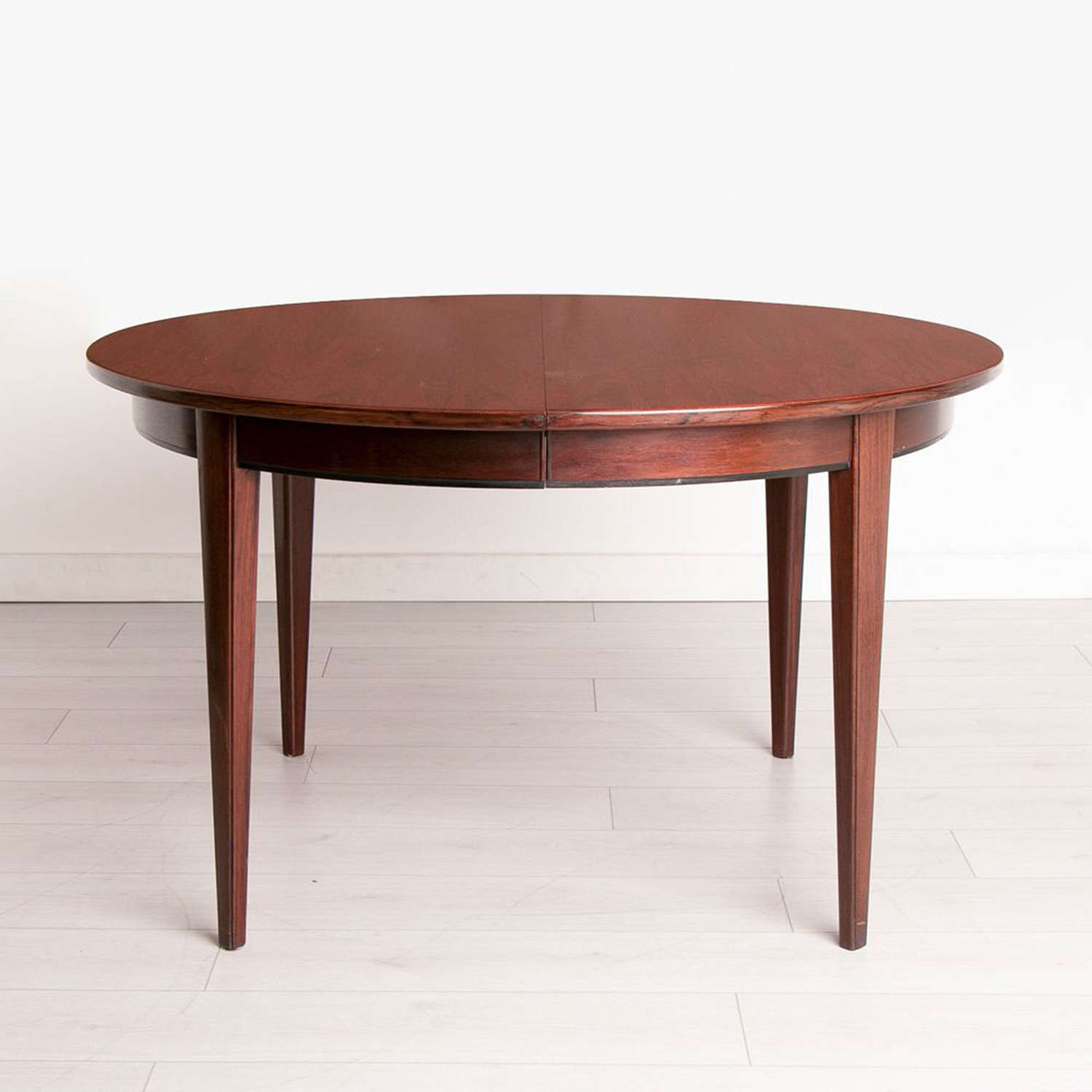 Danish Mid century Extending Rosewood Dining Table