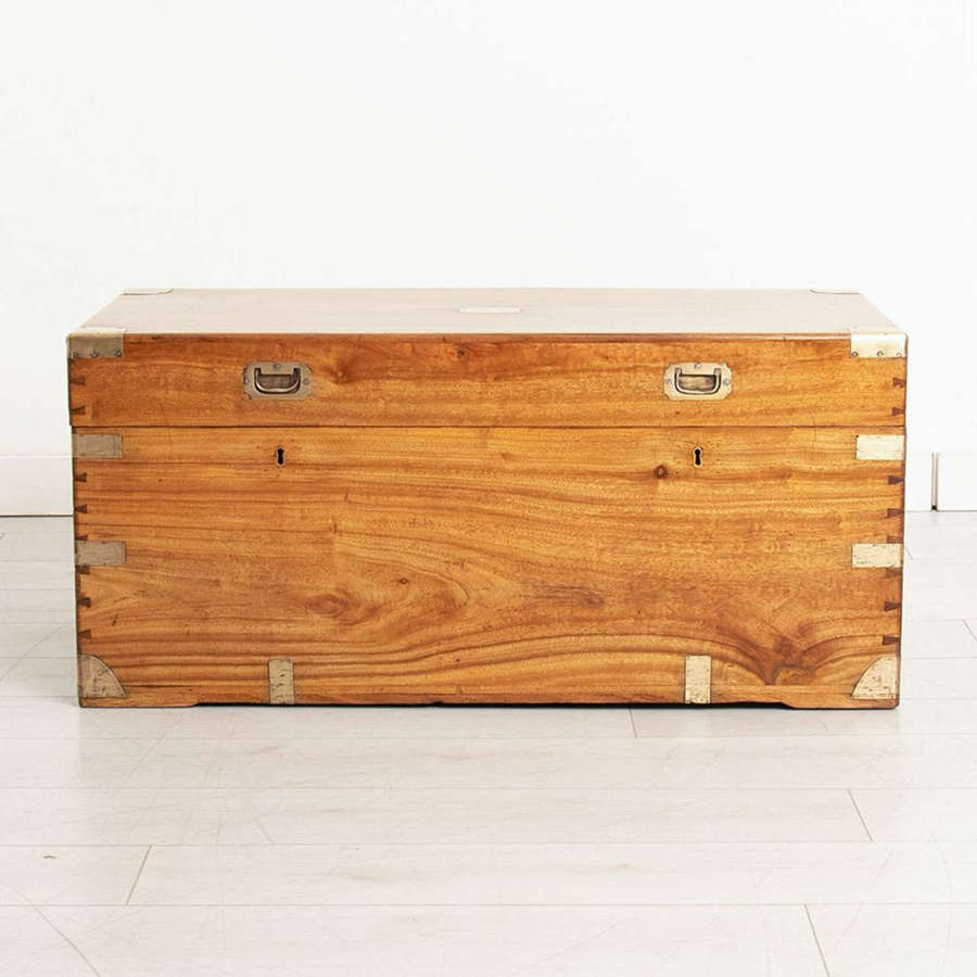 19th Century Victorian Military Campaign Trunk