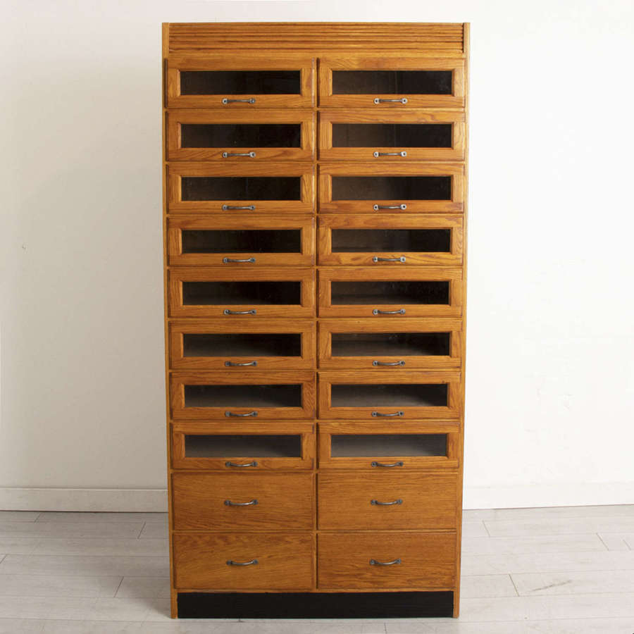 Modern Haberdashery Cabinet in a Vintage Style